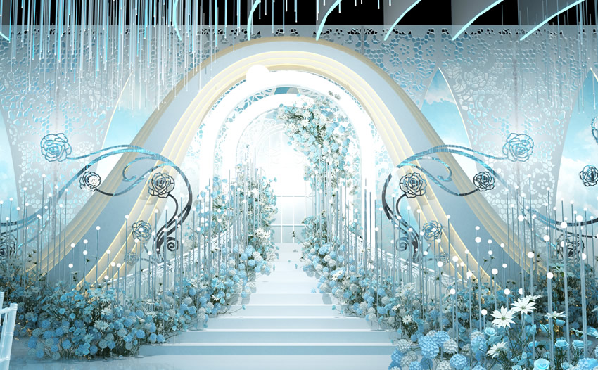 安宁釡香烙馍村水晶厅效果展示